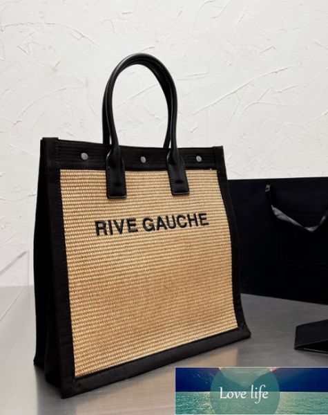 

fashion ladies tote bag embroidery linen large beach luxury designer travel
