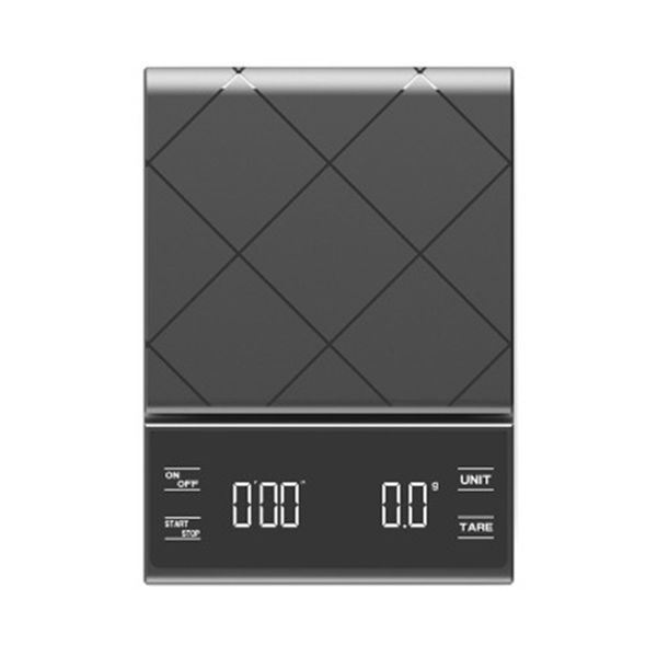 Escalas de café inteligentes com timer 3kg/0,1g Smart Digital Kitchen Scale Hand Punch Multifuncional Electronic Scales 201118