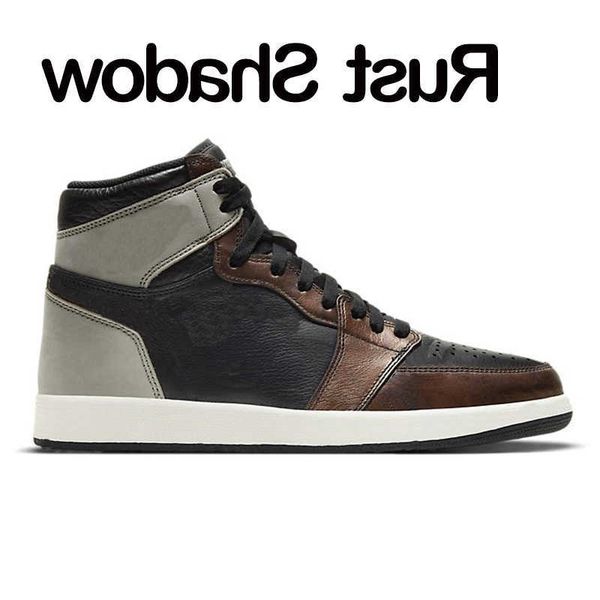 

men 1 basketball shoes women 1s og patent panda university blue dark mocha bred shadow unc twist smoke grey mens women sneakers trainer sqlu, Black