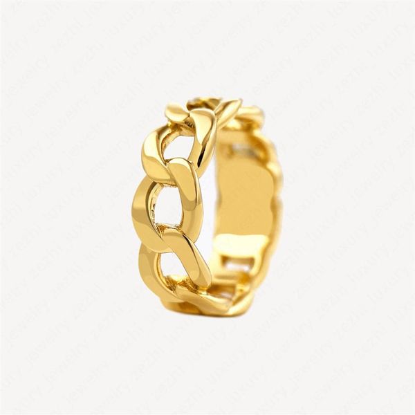 

couple ring for women european brand 18k gold plated letter rings fashion vintage charms wedding christmas gifts party costume jew2559, Silver