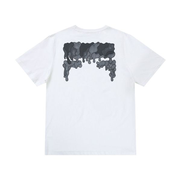 

summer mens loose t shirts fashion tees designers offs brands man women casual t-shirt luxury clothing letter arrow black white tshirts str, White;black