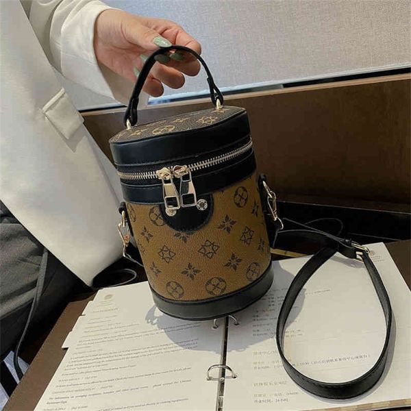 

50% off online sale store bag women's high sense i fashion mobile phone portable bucket ns versatile cylinder messenger bag 61qj