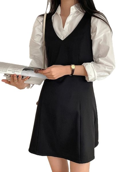 

dazy solid zip back sleeveless dress d9hw#, Black;gray