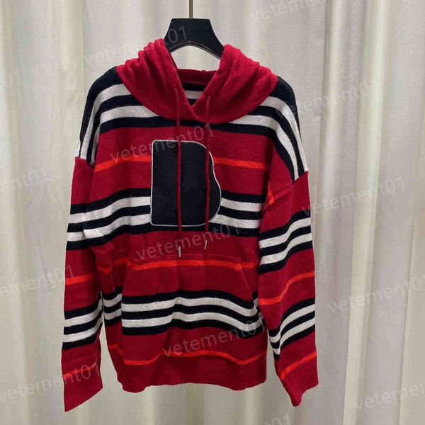 

luxury women sweater high-stretch red lettering logo embroidered drawstring hoodie designer sweaters for womens clothing, White;black