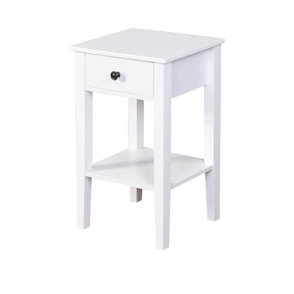 

for living room white bathroom floor-standing storage table with a drawer