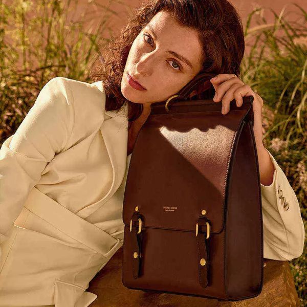 

backpack backpack backpack 2021 fashion schoolbag college leather british college wind computer bag women's summer