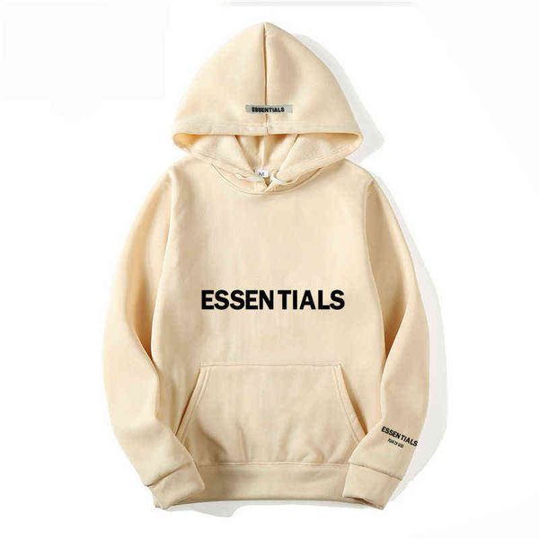

2022ss designer luxury clothes feel of go multi thread fashion brand men's and women's casual hoodie pullover sweater sweater, Black