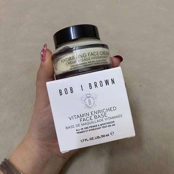 

bb face base hydrating face cream 50ml creme visage hydratante skin care, White