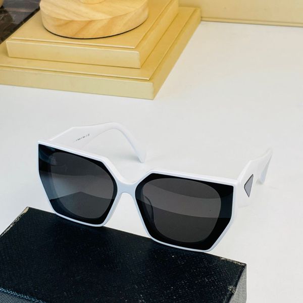 

europe and america polygon shape sunglasses party color matching pr82w designer sun glasses women men sonnenbrille occhiali da sole uv400 pr, White;black