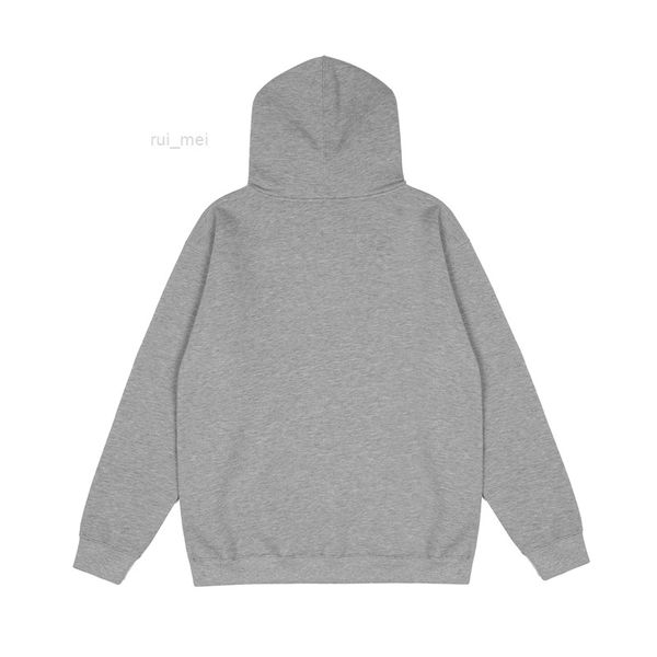 

hoodie high street men women hooded pullover sweatshirts grey, Black