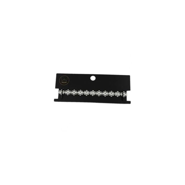 

han edition necklace new card neck contracted hollow out flowers, Silver
