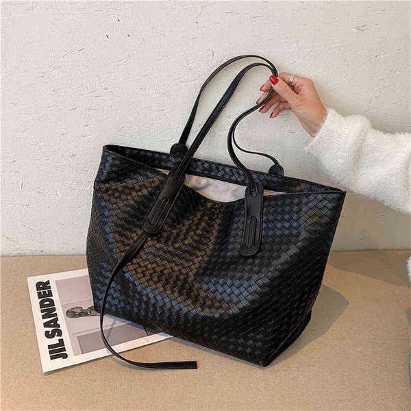 

luxury brand designer big capacity tote shouler bags for women handbags purses 2022 new vintage ladies shopping travel bags g220509