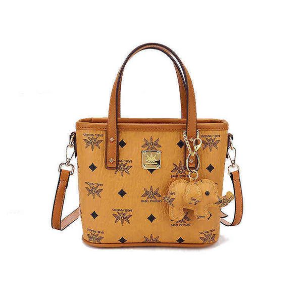 

fashion handbags women shoulder bag crossbody s messenger tote ladies purse split leather bucket for lady with pendant 220427