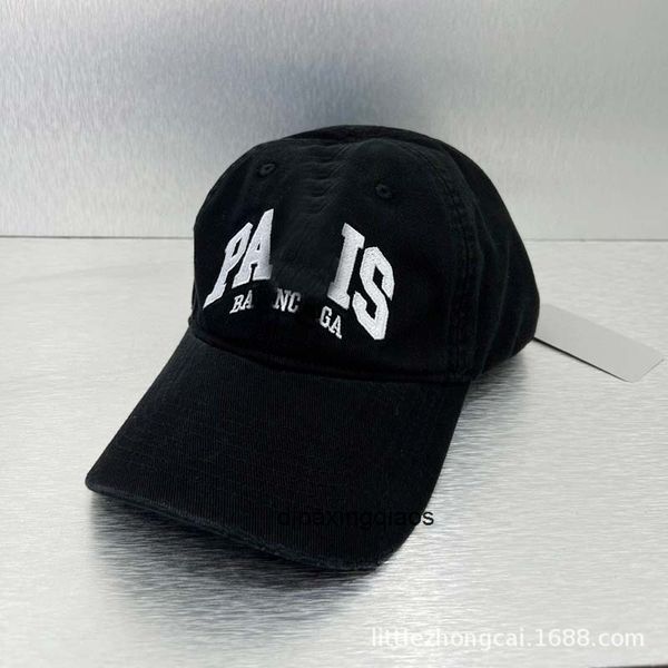 

ball caps paris b balencaigass letter printed mens and womens same paris fashion brand letter embroidered baseball cap couple adjustable duc, Blue;gray