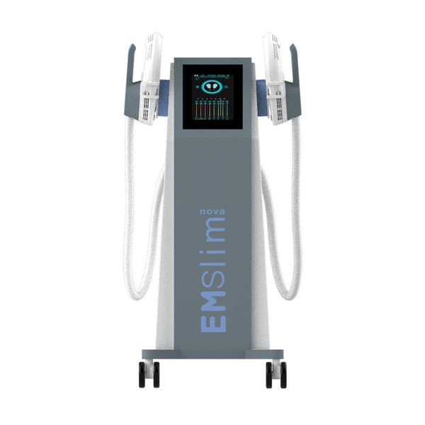 

2022 emts sculpture body machine em body sculpting system butt lift lose belly fat tesla slim sculpt ems body sculp, Black;white