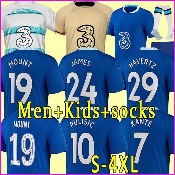 

s-4xl sterling mount 22 23 cfc special 42 champions soccer jerseys pulisic third jersey havertz ziyech yellow chilwell hudson odoi kante foo, Black;yellow