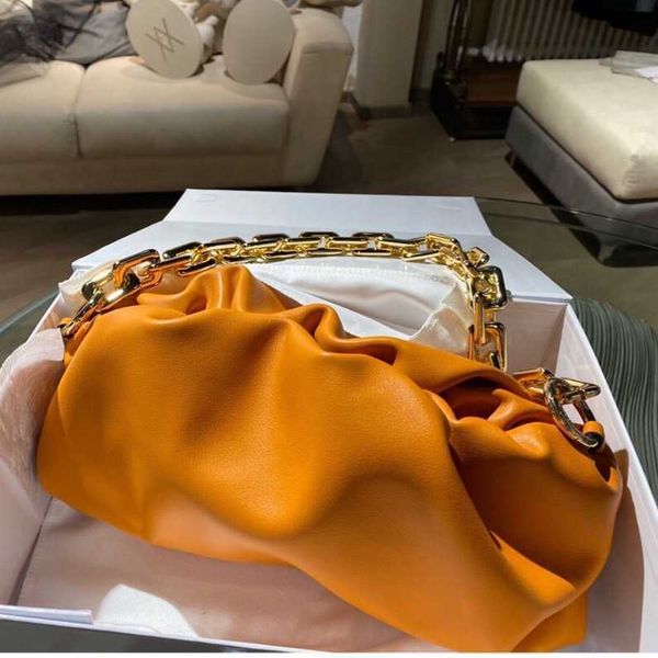 

crossbody bags handbag 2021 italian luxury design pillow bag elegant contracted soft square ring chain shoulder girdle fair maiden armpit pa