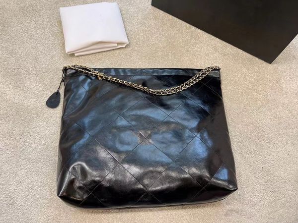 

oil wax leather shopping bag 2022 new tote women's bag