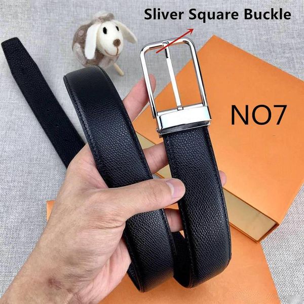 

fashion men women belt womens belts genuine leather cowhide for men with box260k, Black;brown