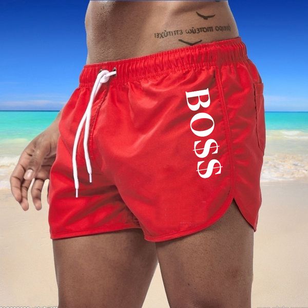 BossShort New Summer Beach Bard Pants Swimming Trunks Men for Boys Shorts Shorts Beach Fuch Sexy Swim Shorts 223