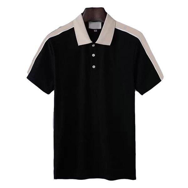 

new luxuryt designers t-shirt for men stripe fashion polos shirt shirt menl high street snake little bee tiger print mens polo shirtfive col, White;black