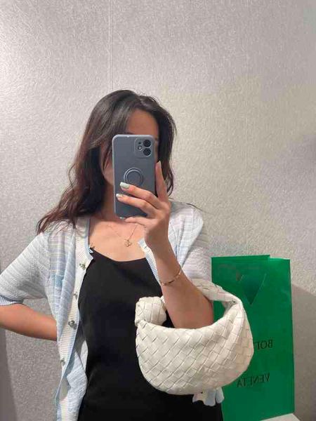 

designer handbags bottegav venetas jodie knotted sheepskin satchel woven bag armpit dumpling handbag single shoulder hand carrying women&#03