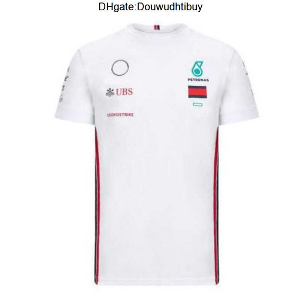 

luxury petronas brand mercedes t shirts amg f1 men's lewis hamilton benz t-shirts formula one polo pit grand prix motorcycle fast dry r, White;black