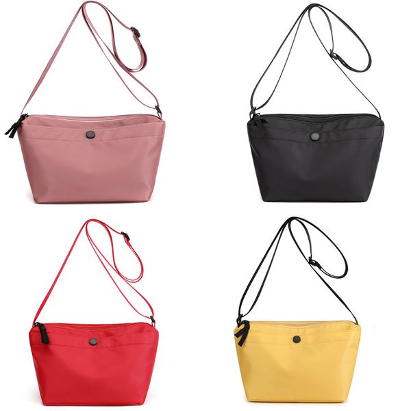 

dhl50pcs messenger bags women nylon candy dumplings type hasp shoulder bag mix color