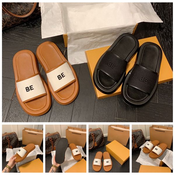 Designer Slipper Luxus Damen Sandale England Marke Slide Herren Hausschuhe Dünne Unterseite Flip Flop Design Sneakers Bunt von Shoebrand W122 02