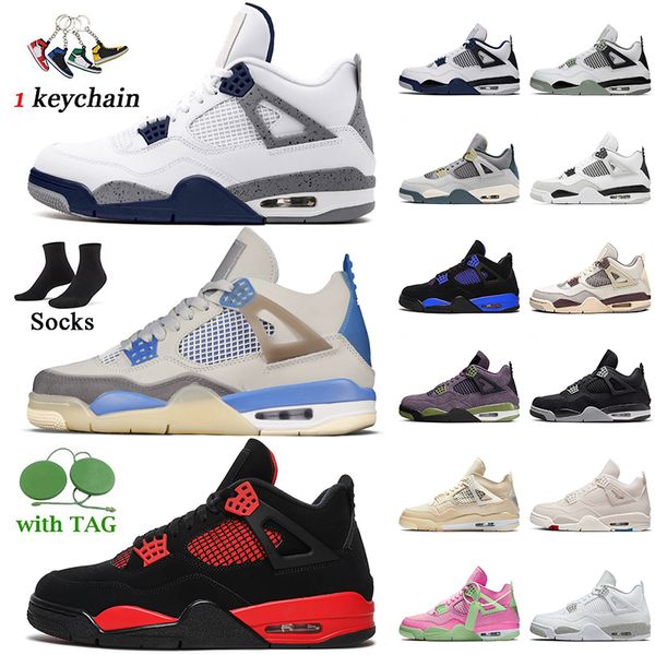 

sai retro women mens jumpman 4 seafoam 4s basketball shoes size 13 trainers midnight navy university blue red thunder cactus jack