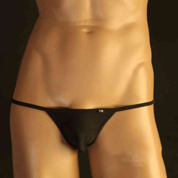 

mens thongs and g strings u convex pouch lingerie underpants breathable thong back loop thin stretch underwear gay t pants w220324, Red;black