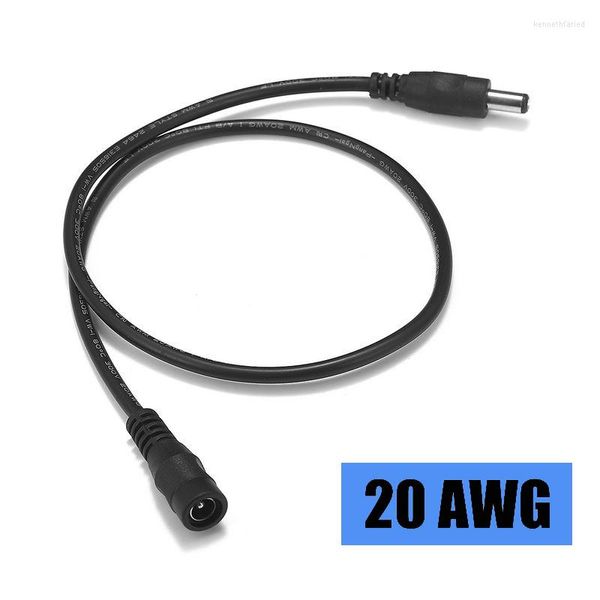 Beleuchtungszubehör Sonstiges DC-Kabel 12V-Verlängerung 5,5 mm x 2,1 mm Stecker 0,5/1/2/3/5 m Stromversorgung für CCTV-Kamera RGB-LED-StreifenSonstiges