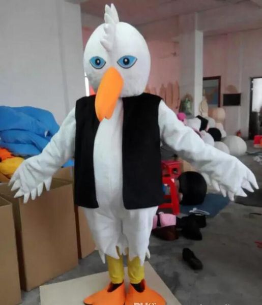 Outlets Rapid Pelican Mascot Trajes Propros Movem Show Walking Cartoon Apparel Publicidade Tema Roupas