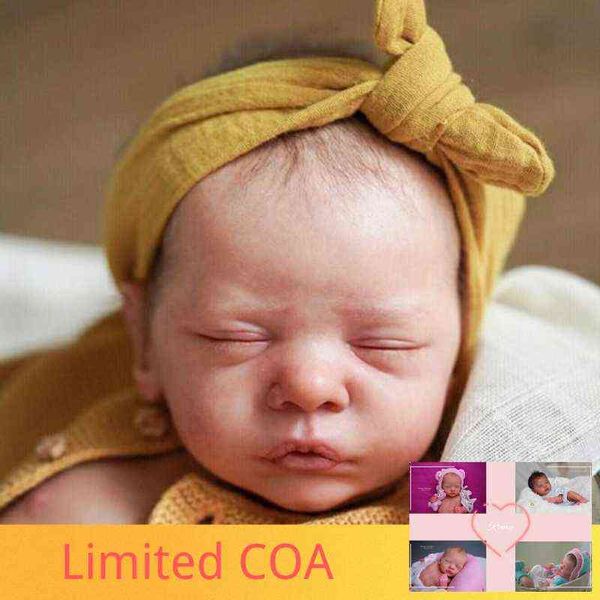 

limited coa bebe reborn kit romy 19 inches vinyl baby blank unpainted unfinished molds lol for birthday present girls or boy aa220325
