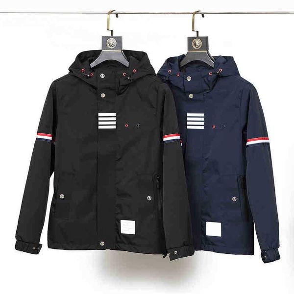 

thom brun new tb coat autumn winter jacket stormsuit, Black;brown