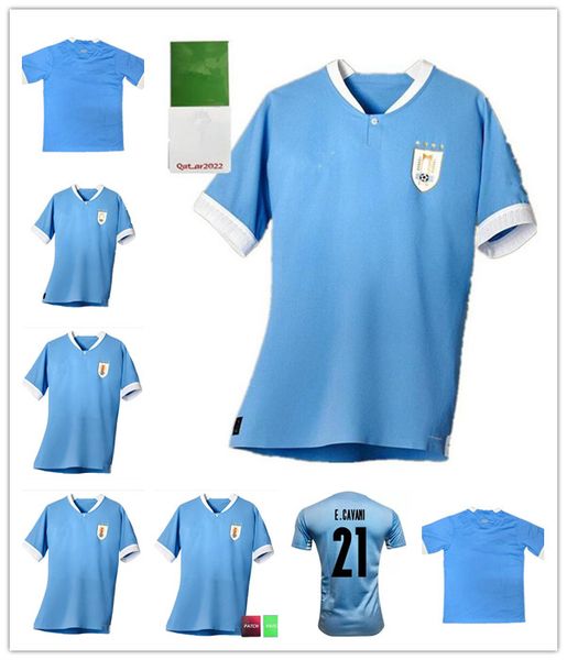 

2022 2023 copa america uruguay soccer jersey 22 23 home away .suarez e.cavani f. valverde shirt n. nandez j.m.gimenez de la cruz national, Black;yellow