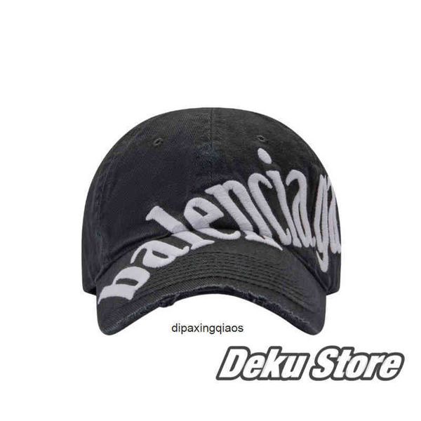 

balencaigass ball paris b letter printed 22ss diagonal large embroidered far style of, Blue;gray