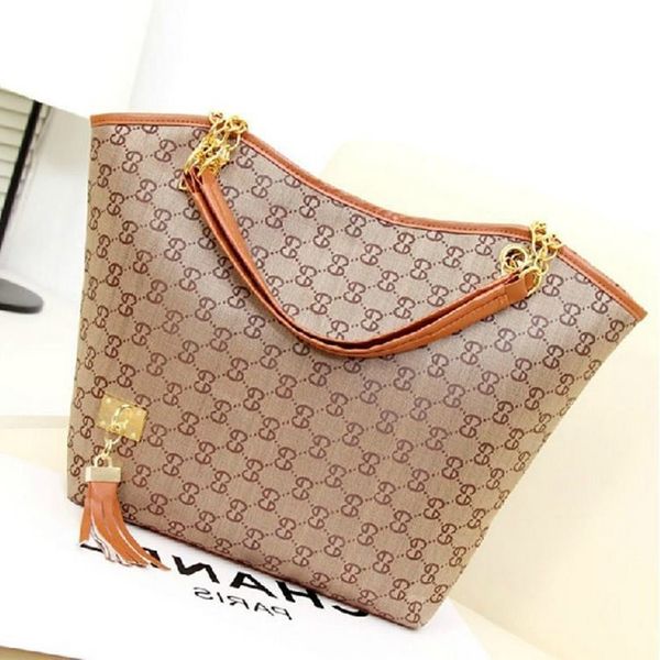 

designer bags 2022 new striped tassel canvas korean fashion women's large capacity shoulder casual hand