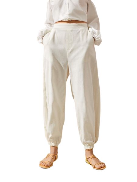

high waist slant pocket carrot pants e1yp#, Black;white