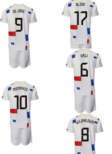 

2022 10 memphis customized soccer jerseys sets with shorts 9 promes 8 wijnaldum 7 bergwijn football wear yakuda local boots online store pro, Black