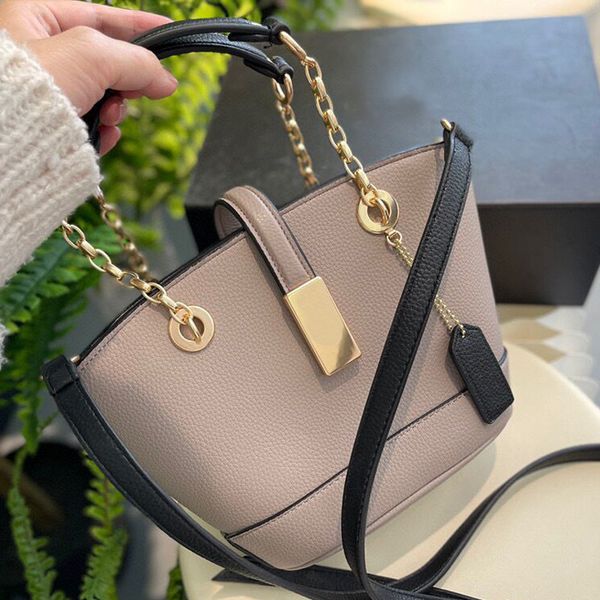 

designer luxury shoulder bag lady vintage totes shopping bucket bags casual versatile handbags for women clutch bag classic handbag chain le