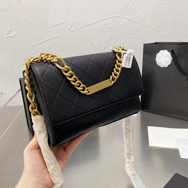 

calfskin bags france womens classic single flap real leather wax skin cosmetic gold hardware chains totes multi pochette cosmetic case cross