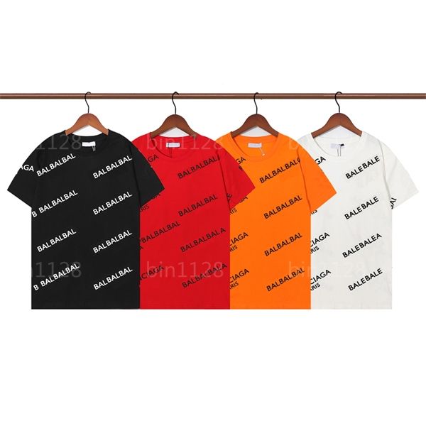 2021 Designer Herren Damen T-Shirts für Männer Paris Mode T-Shirt Prägung Brief Männer Kleidung Top Qualität T-Shirts Street Kurzarm Luxurys T-Shirts Kleidung Bin1128 MO