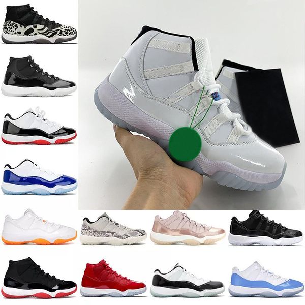 

2022 11 11s cool grey boots mens basketball shoes animal instinct 25th anniversary legend university blue white concord bred citrus low high