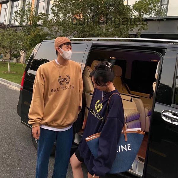 

2022 designer b br coats and hoodies long sleeved t-shirt for men women 2022 spring autumn new style sweater tide br ins loose couple winter, Black