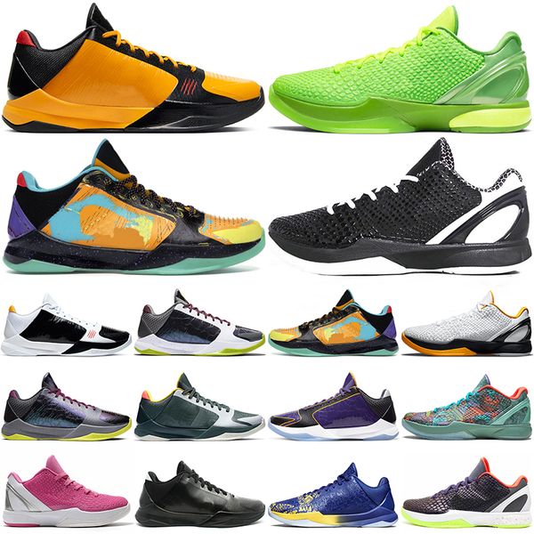 

wholesale kobe 6 mamba basketball shoes protro mambacita grinch think pink 5 alternate bruce lee del sol big stage laker men mens outdoor sp