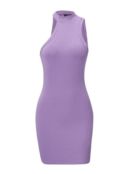 

rib-knit solid bodycon dress x0nx#, Black;gray