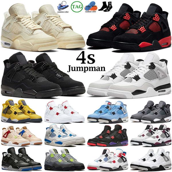 

men women basketball shoes military black cat infrared red thunder sail university blue white oreo bred cool grey fire mens trainers
