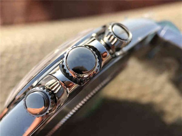 

rolesx uxury watch date gmt n quality 40mm cosmograph 116500 116500ln 116520 116506 904l steel chronograph cal.4130 eta 4130 movement dive a, Slivery;brown