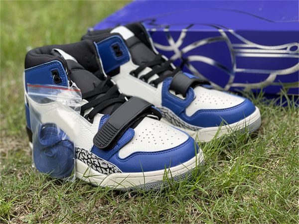 

shoes authentic just don x legacy 312 storm blue sail black white cement men women outdoor sports sneakers original 36-46